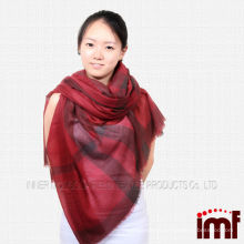 Best-selling New Design Mech Scarf Cashmere Yarn Dyed shawl